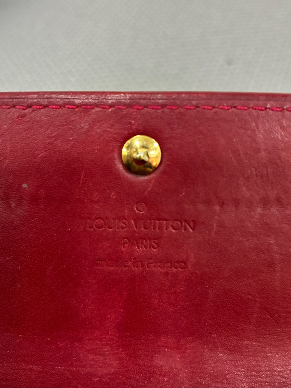 Authentic Louis Vernis Sarah Wallet Rose Indien- used - Picture 8 of 15